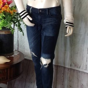 VOLCOM Distressed / Patched Super Skinny jeans